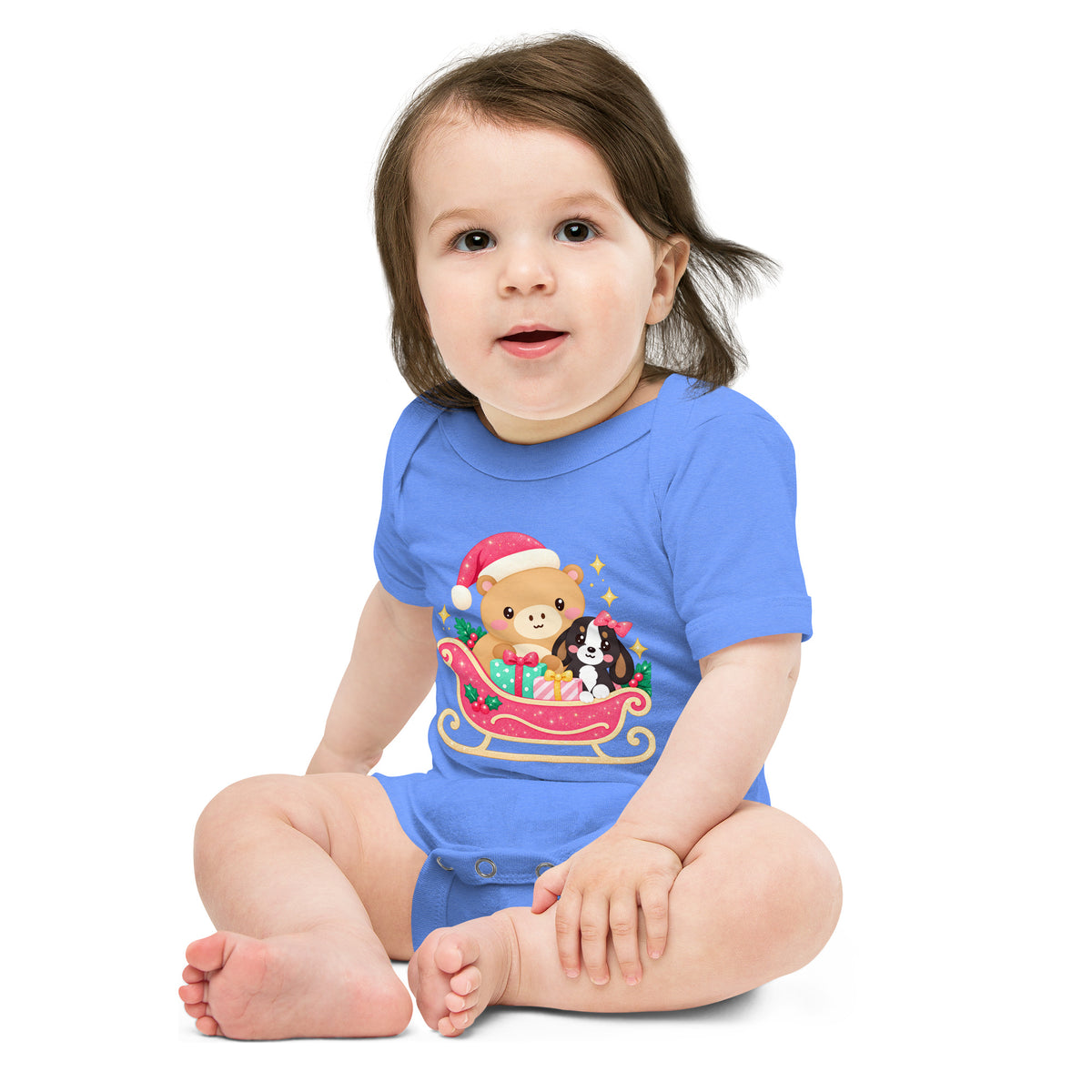 Capy & Cavi Baby-Body hellblau
