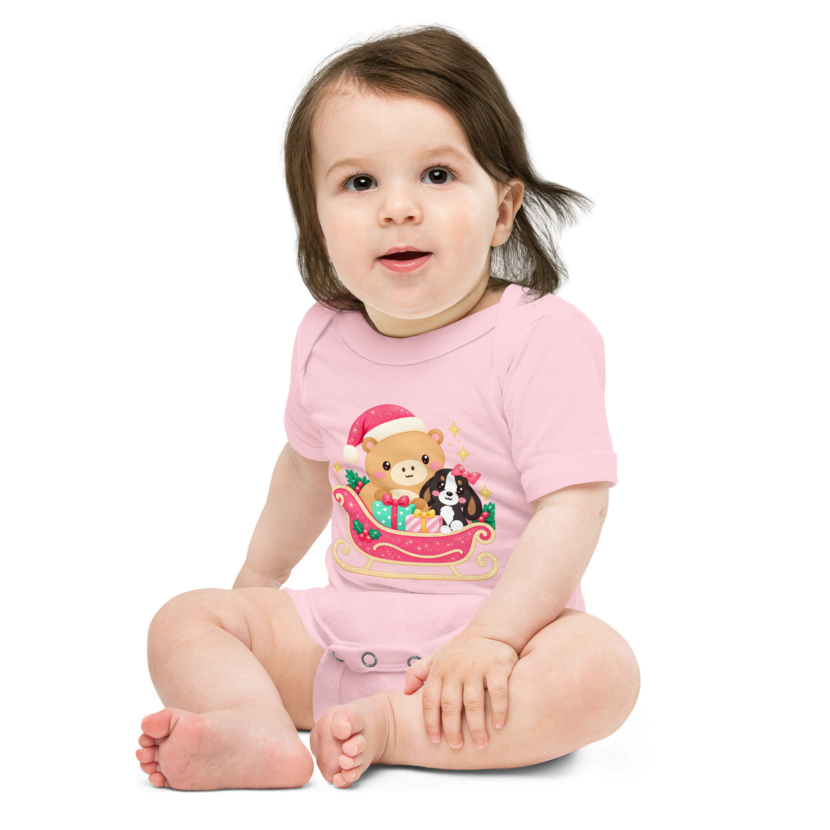 Capy & Cavi Baby-Body pink